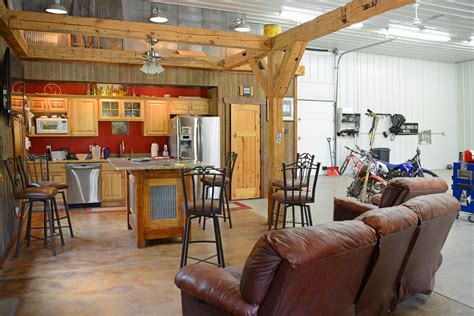 Can T Miss Man Cave Ideas For Your Pole Barn Wick Buildings Building A Pole Barn Pole Barn