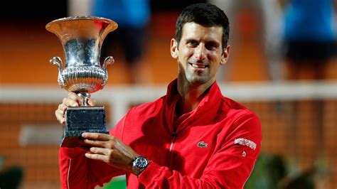 He is currently ranked as world no. Novak Djokovic wins Italian Open in Rome for fifth time ...