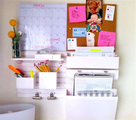 Create Your Own Wall Organizer For Office Homesfeed