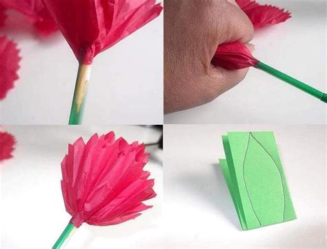 Make Tissue Paper Flowers