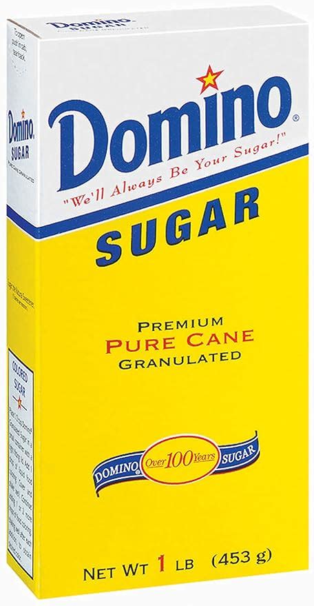 Domino Granulated White Sugar 1 Lb Grocery And Gourmet Food