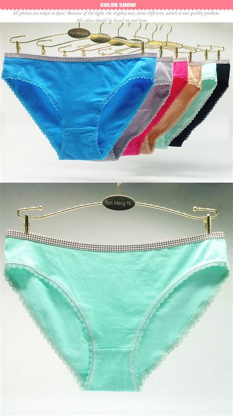Yun Meng Ni Women Underwear 2019 New Design Young Girls Panties Girls