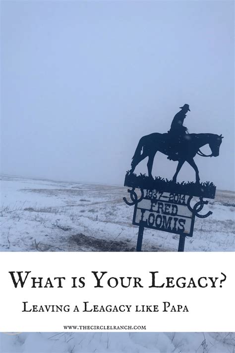 What Is Your Legacy
