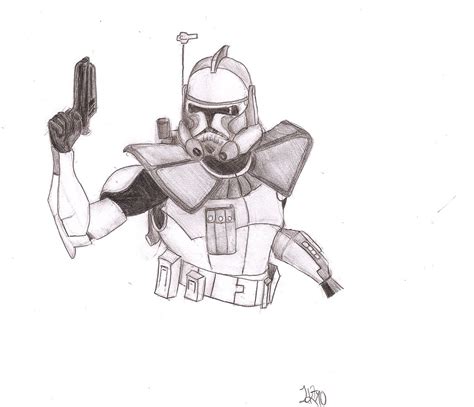 Clone trooper coloring sheet is part of worksheet, just download and print this fun activity for kids. Phase II ARC Trooper drawing | Another drawing inspired by ...