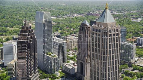 One Atlantic Center And Midtown Atlanta Skyscrapers