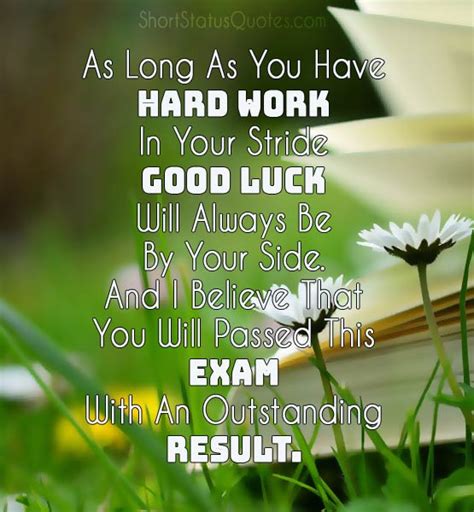 Good Luck For Your Exam Messages