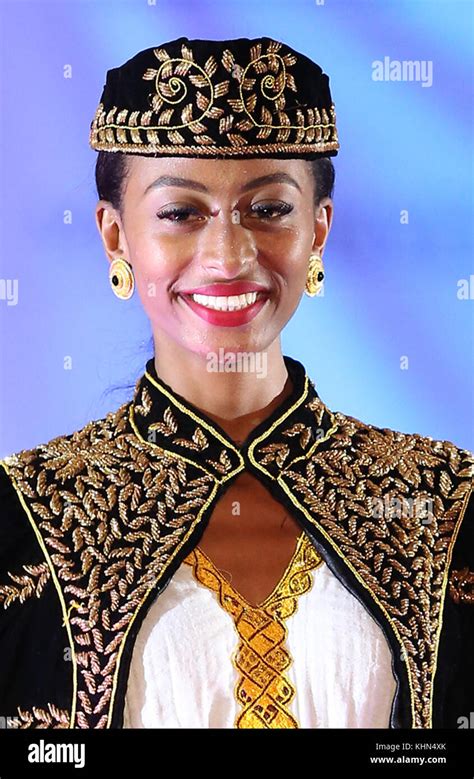 Las Vegas Nv Usa 18th Nov 2017 Miss Ethiopia Akinahome Zergaw 66th Miss Universe Pageant