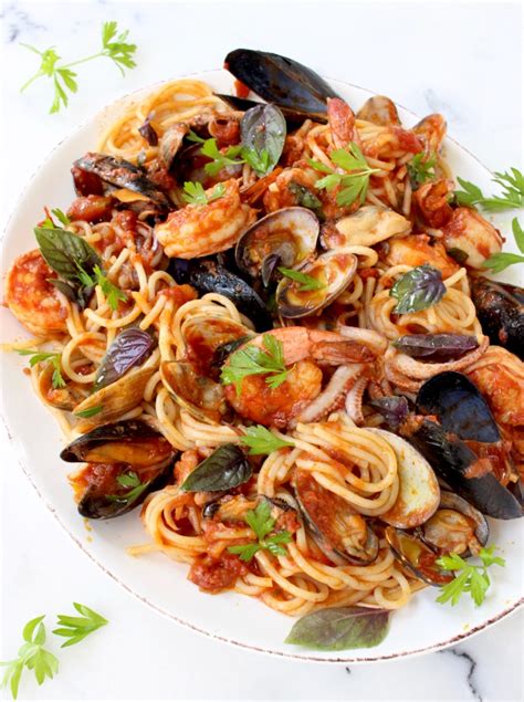 Frutti Di Mare Recipe Seafood Spaghetti • Ciao Florentina
