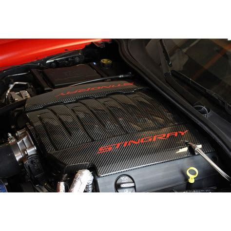 2014 2017 Chevy Corvette C7 Apr Carbon Fiber Engine Cover Cbe Vettepack