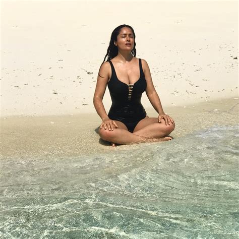 Salma Hayek Pinault On Instagram Zen Salma Hayek Pictures Salma