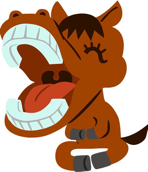 Horse Animal Laugh Clipart Free Download Transparent Png Creazilla