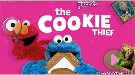 Cookie Thief Puzzles Sesame Street Youtube