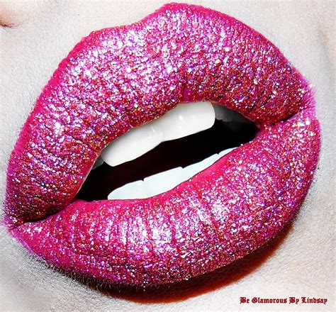 Be Glamorous By Lindsay Day Glitter Lips AF