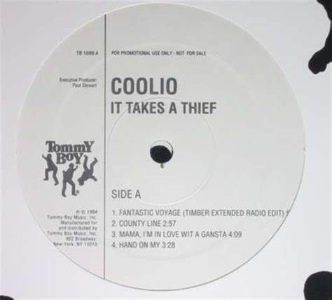 Coolio It Takes A Thief 1994 Clean Version Vinyl Discogs