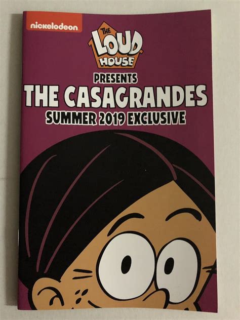 The Loud House Casagrandes Summer Book Exclusive Nickelodeon Comic Con 2019 Sdcc Ebay
