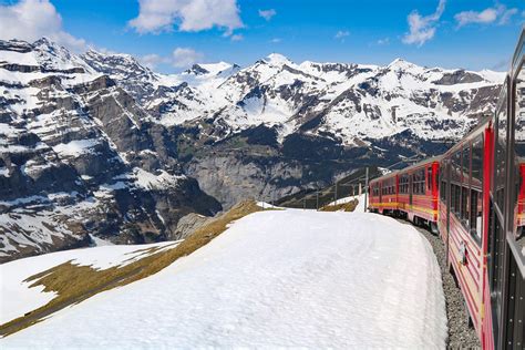 A Scenic Train Ride To Jungfraujoch Top Of Europe