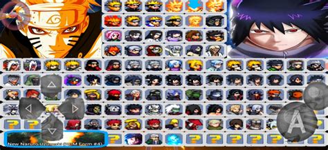 Naruto Mugen Apk For Android Bvn Mod With 100 Characters Apk2me