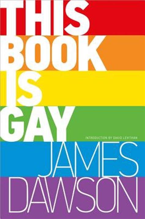 Bol This Book Is Gay Consultant Anaesthetist James Dawson
