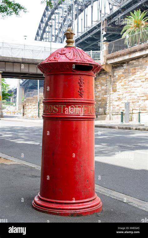 Australian Post Red Post Box Hi Res Stock Photography And Images Alamy