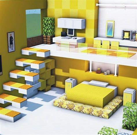 Modern Interior Design Minecraft💛 Minecraft Designs Minecraft