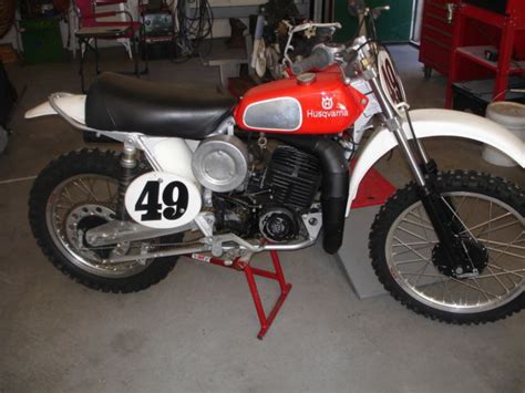 Husqvarna 250 Mag Husky 250 Vintage Moto Cross Bike