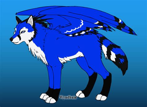 Blue Jay Wolf By Axelhonoo On Deviantart