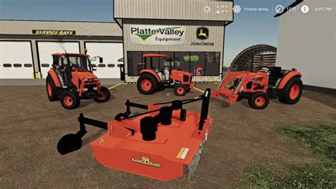 Kubota Compact Tractor Pack Fs19 Mod Mod For Landwirtschafts