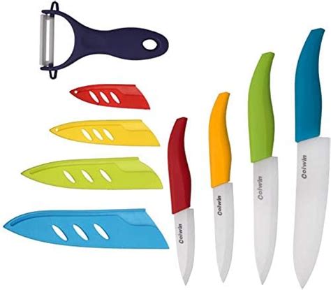 Ceramic Knife Set Color Ceramic Knives Set With Stain Resistant 6 Inch