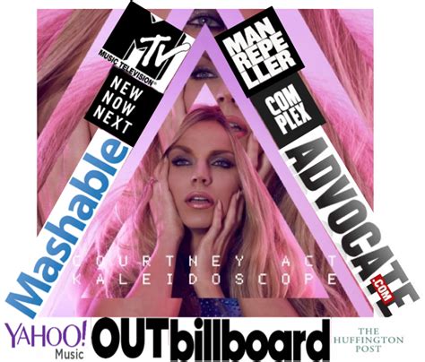 Rupaul S Drag Race Alum Courtney Act Debuts Ep Man Repeller Clipart Large Size Png Image