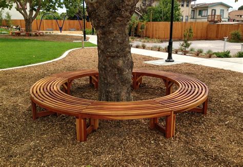 Miramar Half Circle Tree Bench Bench Around Trees Tree Bench Garden