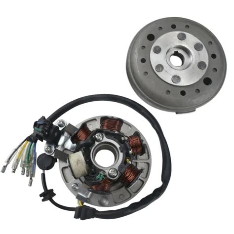 Magneto Stator Rotor Flywheel Yx Cc Lifan Cc Cc Dirt Bike Quad