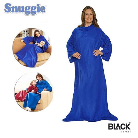 Snuggie Adult Original Wearable Blanket That Has Sleeves Warm Cozy