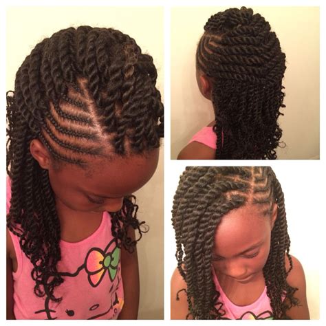 Cantu care for kids styli. Marley Havana twists for little girls by @uniquely_u ...