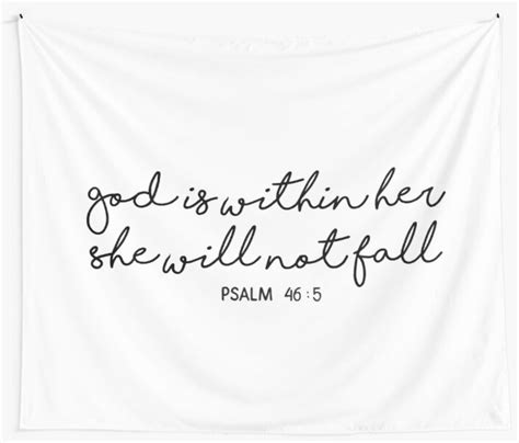 Christian Quote Tapestry Christian Quotes Psalms Psalm 46
