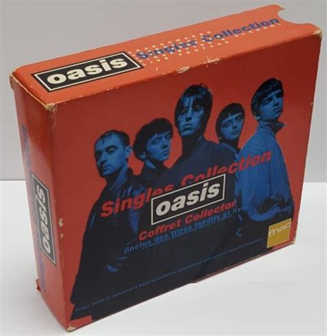 Oasis Singles Collection Coffret Collector French Cd Single Box Set