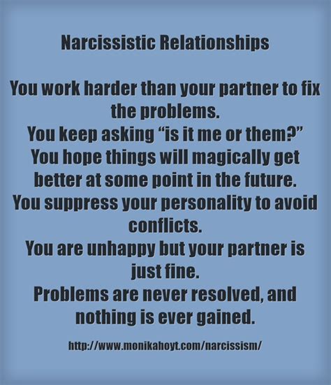 Narcissistic Relationships You Work Harder Than Your Quozio