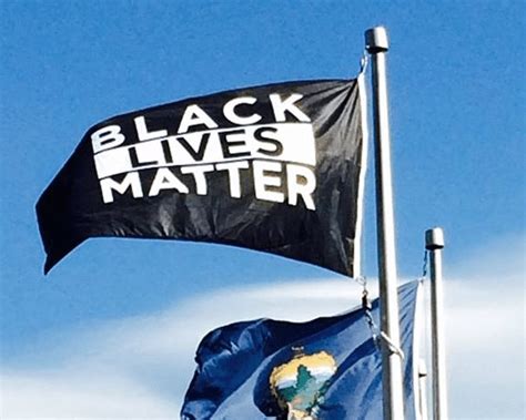 This Is What Happens When A Black Lives Matter Flag Is Hoisted At A