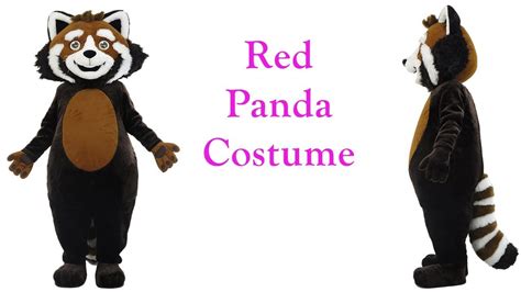 Red Panda Mascot Costume Mascot Makers Custom Mascots And Characters