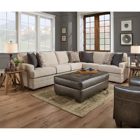 Simmons Upholstery Macy Sand Sectional Sofa Sectional Sofa Furniture