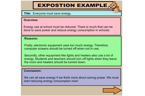 Looking for some amazing persuasive essay examples? What does exposition mean in writing. Exposition in Film ...