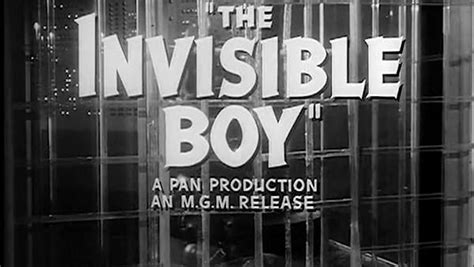 The Invisible Boy 1957