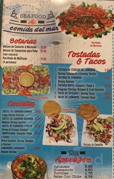Tacos Y Mariscos Tijuana Menus In Fresno California United States