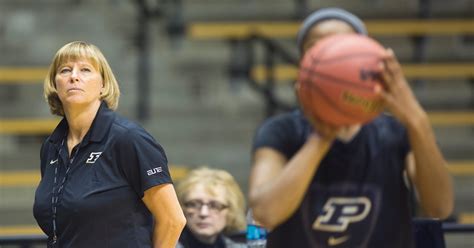Qanda Purdue Womens Basketball Coach Sharon Versyp