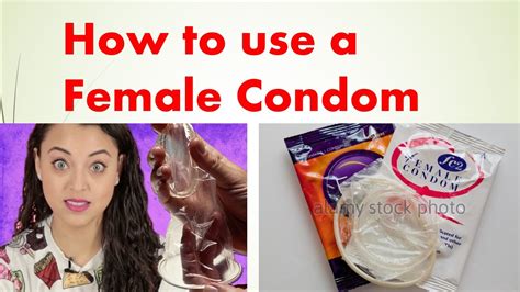 How To Use A Female Condom In Simple Steps Full Tutorial YouTube