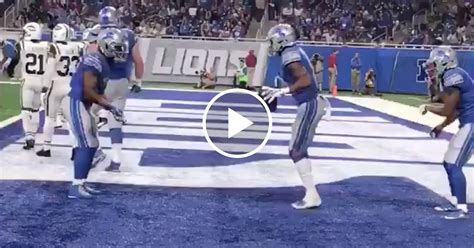 Group Touchdown Celebrations In The Nfl Are Back Video