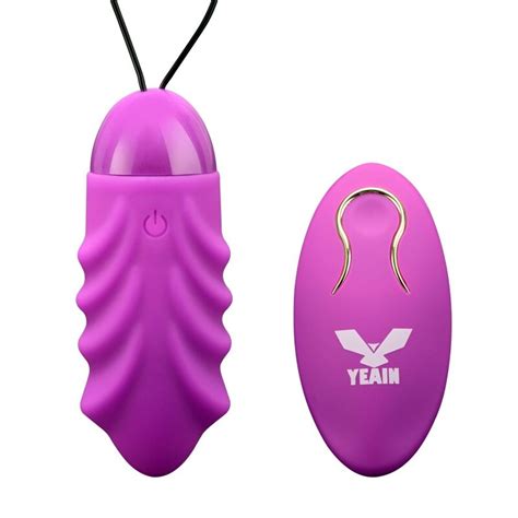 Purple And Pink Usb Charge Waterproof Portable Wireless Vibrators Remote Control Vibrating Jump