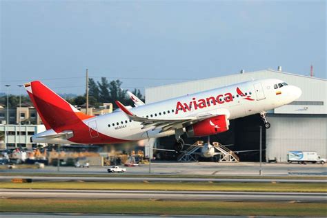 Avianca A319 Airbus Passenger Jet Passenger