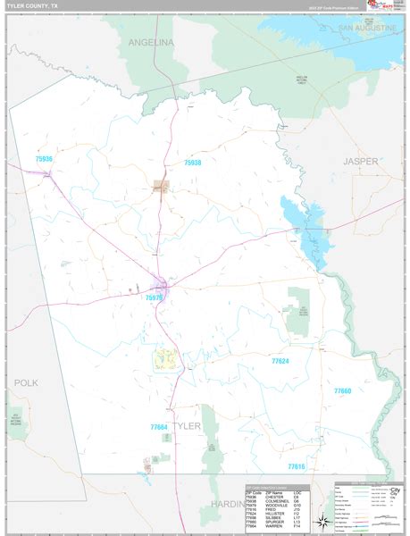 Tyler County Tx Maps