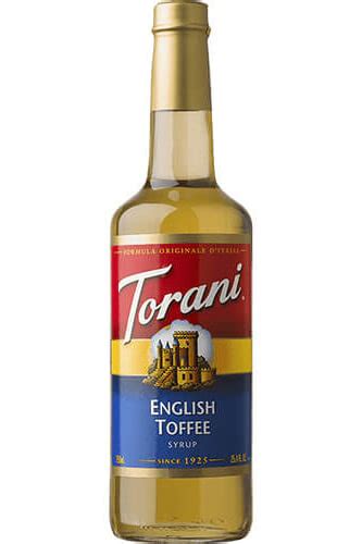English Toffee Torani Syrups