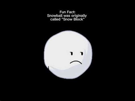 Did You Notice This Bfdi Snowball Redesign Youtube